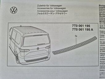 ochranná a ozdobná lišta zadního nárazníku design ušlechtilé - 8