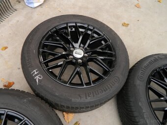 alu kola 5x108 r18+celoroční pneu - 8