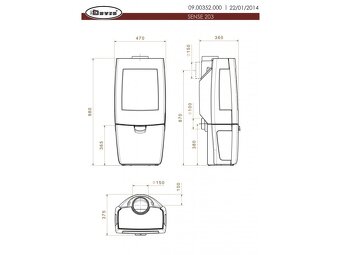 DOVRE SENSE 203 černý lak NOVÉ - SUPER CENA - 8