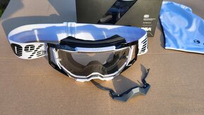 Motokrosové brýle značky 100% Armega bílé - 8