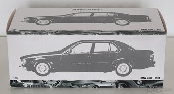 BMW 730i E32 1:18 Minichamps Grey metallic - 8