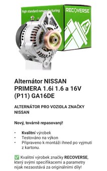 Alternátor(zánovní) - 8