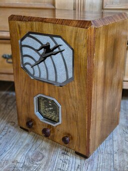 Starožitné rádio L.L.Lucien Levy,3688, rok 1935, Paříž - 8