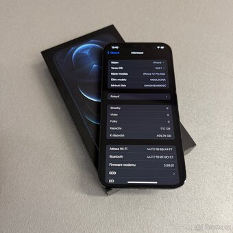 iPhone 12 Pro Max 512GB, pěkný stav, 12 měsíců záruka - 8