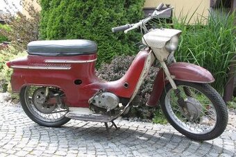 Jawa 50/20 r.v.1968 motor v chodu, lak původní - 8