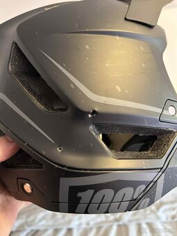 helma 100% Trajecta Helmet W/Fidlock Black + Brýle - 100% - 8
