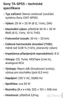 SONY MIDI SESTAVA CMT-SP55 - 8