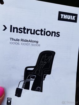 Sedačka Thule RideAlong 100108 - 8