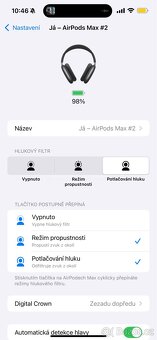 Apple airpods max space gray 2 generace - 8