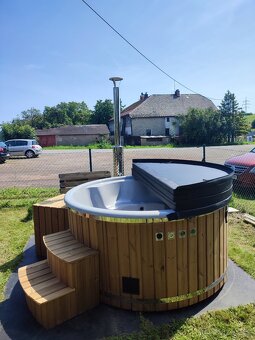 Koupací sud (ThermoWood - full set) včetně filtr. systému - 8