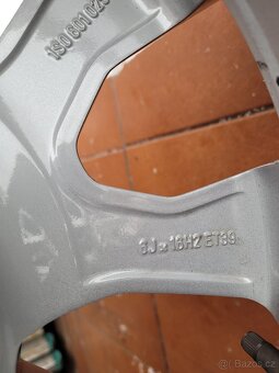 Letní sada Alu. kol VW 185/50/16 - 8