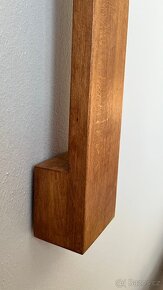 Designové světlo na stěnu (masiv - buk) - 8
