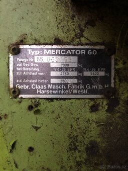Sklízecí mlátička (kombajn) Claas Mercator - 8