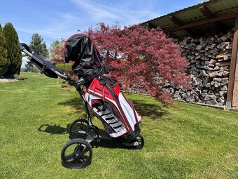 Golfové hole (2sady) včetně mechanického vozíku - 8