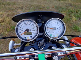Jawa 350 OHC Scrambler + sidecar Velorex 562 - 8