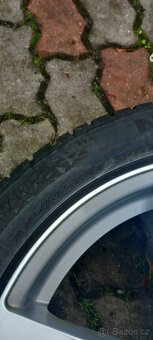 Alu kola 5x112 R17 et 35 obutí pěkně zimní - 8