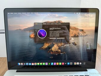MacBook Pro Retina 15" mid 2015 i7, 16GB RAM, SSD 256GB - 8