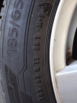 Prodám ALU disky s celoročním pneu. - 8