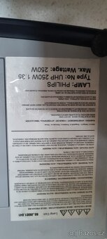 Hp dlp projektor vp6110 + napájecí a VGA kabel - 8