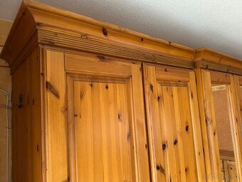 Celomasivní značková ložnice Musterring, borovice - 8