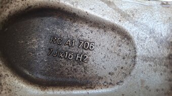 Alu kola VW 16" 5x100 7J ET40 Golf4 Octa1 Leon A3 - 8