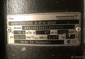 Čerpadlo Grundfos NBE 50-250/205 - 8