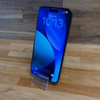 IPhone 15 Pro Max 256GB, modrý Titan, (rok záruka) - 8