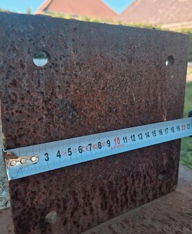 OCELOVÉ NOSNÍKY- STOJKY- PROFILY DÉLKA 7M. 6KS. - 8