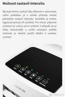 Ochlazovač vzduchu Sencor - 8