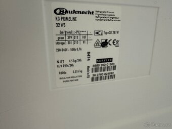 Lednice s mrazákem Bauknecht (215) - 8