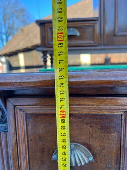 Starožitný psací stůl - 8