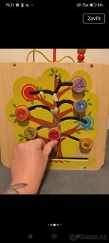 Dřevěná motorická kostka - 8