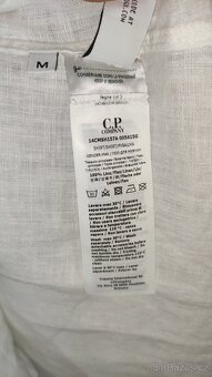 Originální lněné košile C.P. Company M - 8