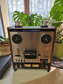 Kotoučový vintage magnetofon TEAC A-6300 -Sběratelský kousek - 8
