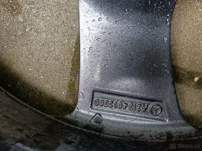 ALU kola originál Mercedes top stav a NOVÉ LETNÍ PNEU - 8