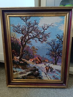 Gobelínové obrazy 9 ks. - 8