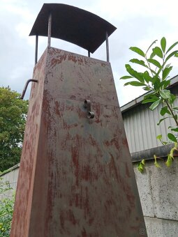 Zahradní krb s udírnou - 8