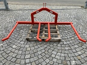 Nosič na 2 kulaté balíky/vidle na balíky/sklopný - 8