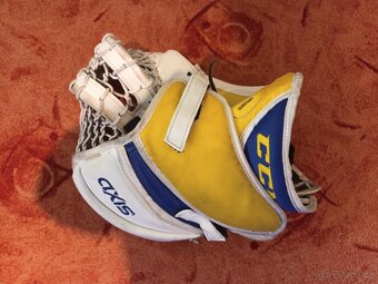 Brankářská lapačka a vyrážečka CCM, Axis a Eflex 4, custom - 8