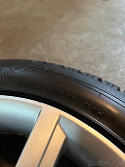 ALU Kola ŠKODA 5x112 R17 TERON Zimní Pneu 225/45/17 - 8