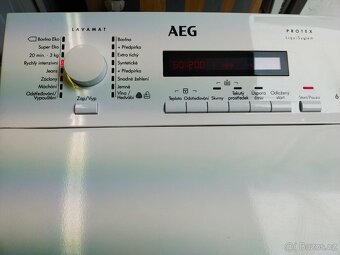 Prodám plně funkční digitální pračku značky AEG-6 kg-DOVEZU- - 8