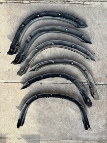 Plastové lemy / nástavce lemů Nissan Pickup / Navara D22 - 8