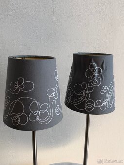 Stylové stolní lampy 2 ks - 8