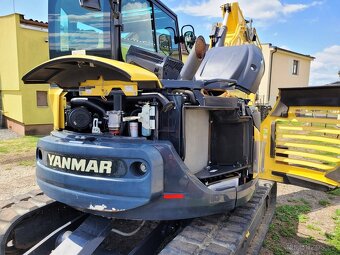 minibagr Yanmar VIO 80-1A - dělené rameno - 8