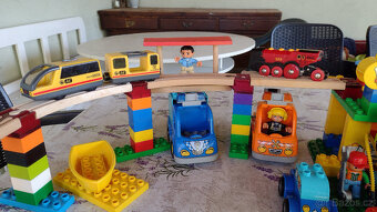 Velká sada Lego Duplo + kuličková a vlaková dráha – 3,4 kg - 8