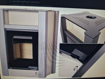 krbová kamna AQUAFLAM VARIO LED 11/7 kw - nepoužitá - 8