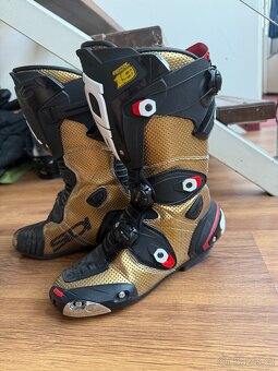 Dámské boty na motorku SIDI MAG 1 AIR LTD vel. 40 zlaté - 8