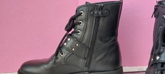 SKVĚLÉ KOTNÍKOVÉ BOTY - STYL MARTENSKY - GEOX - vel. 37 - 8