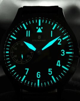 Steinhart Big pilot NAV B UHR 6497 Sapphire - 8