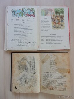 STARÝ SLABIKÁŘ r. 1966 a ČÍTANKA PRO OBECNÉ ŠKOLY r. 1948 - 8